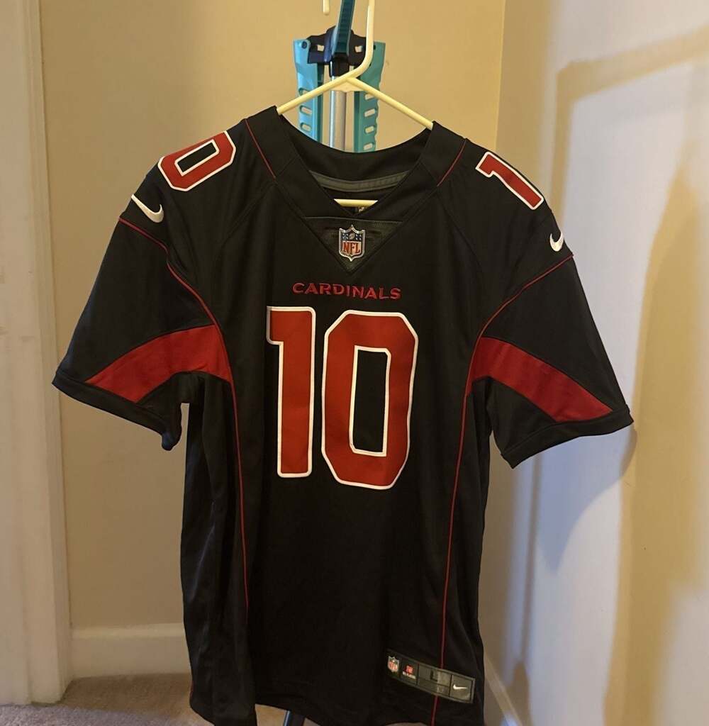 Nike DeAndre Hopkins Arizona Cardinals Vapor Limited Jersey Black Size Large